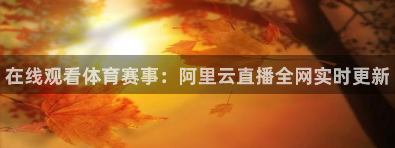 在线观看体育赛事：阿里云直播全网实时更新