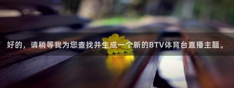 好的，请稍等我为您查找并生成一个新的BTV体育台直播主题。