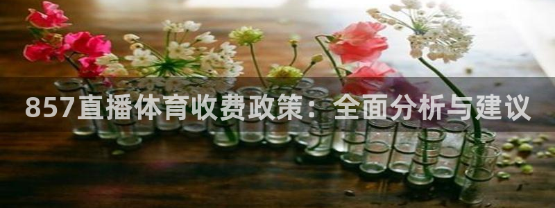 857直播体育收费政策：全面分析与建议